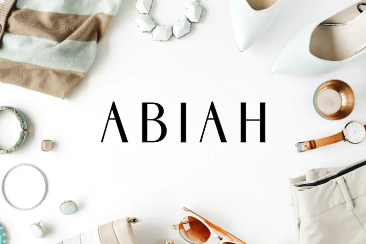 Abiah Sans Serif Font Family