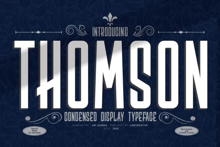 Thomson Font Design