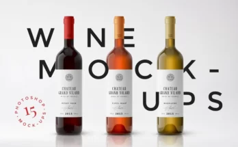 Wine Packaging Mockups