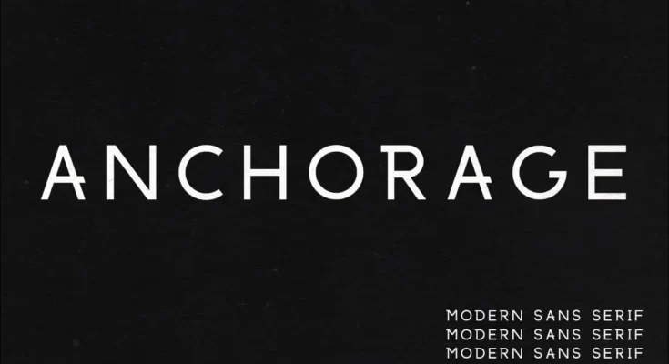Anchorage A Modern Sans Serif