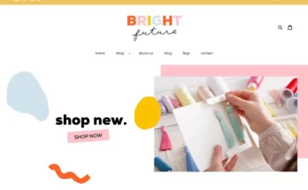 Bright Shopify Theme Easy to Use