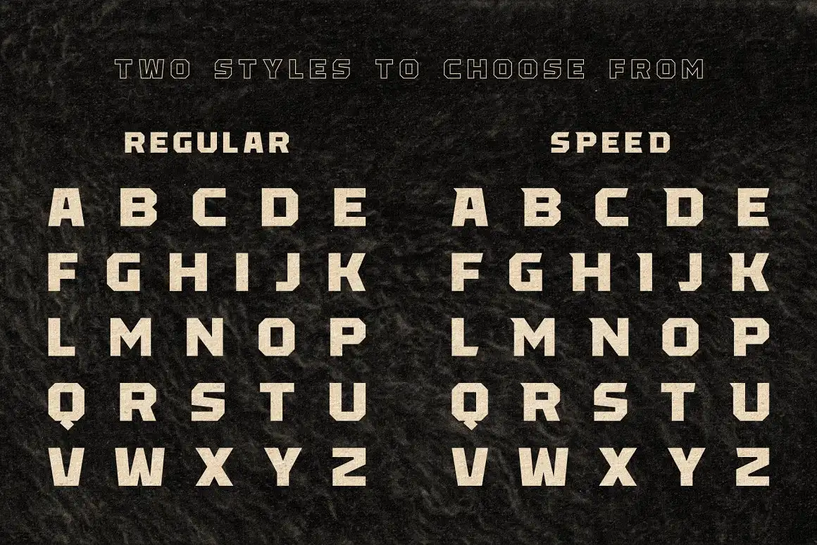 Brute Serif Typeface Font 2