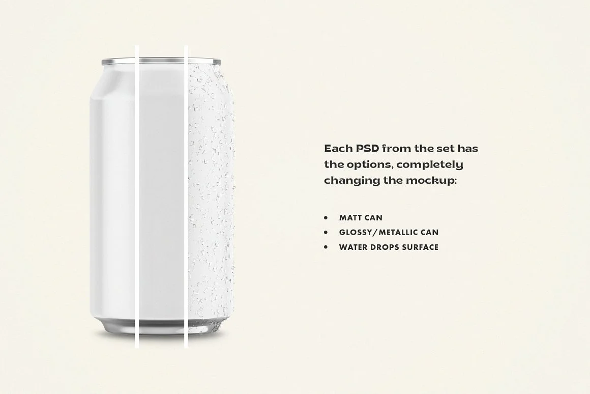 Drink Can Mockups 2