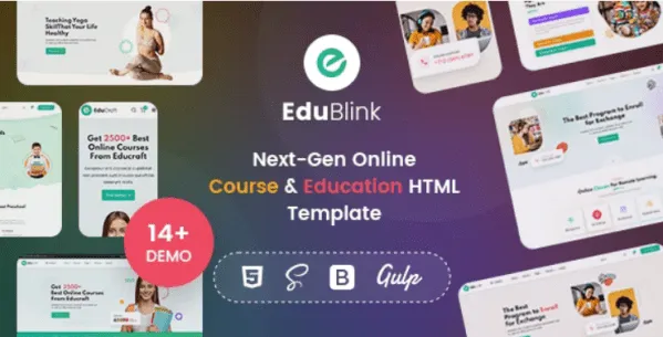 EduBlink Premier WP Theme for Online Learning