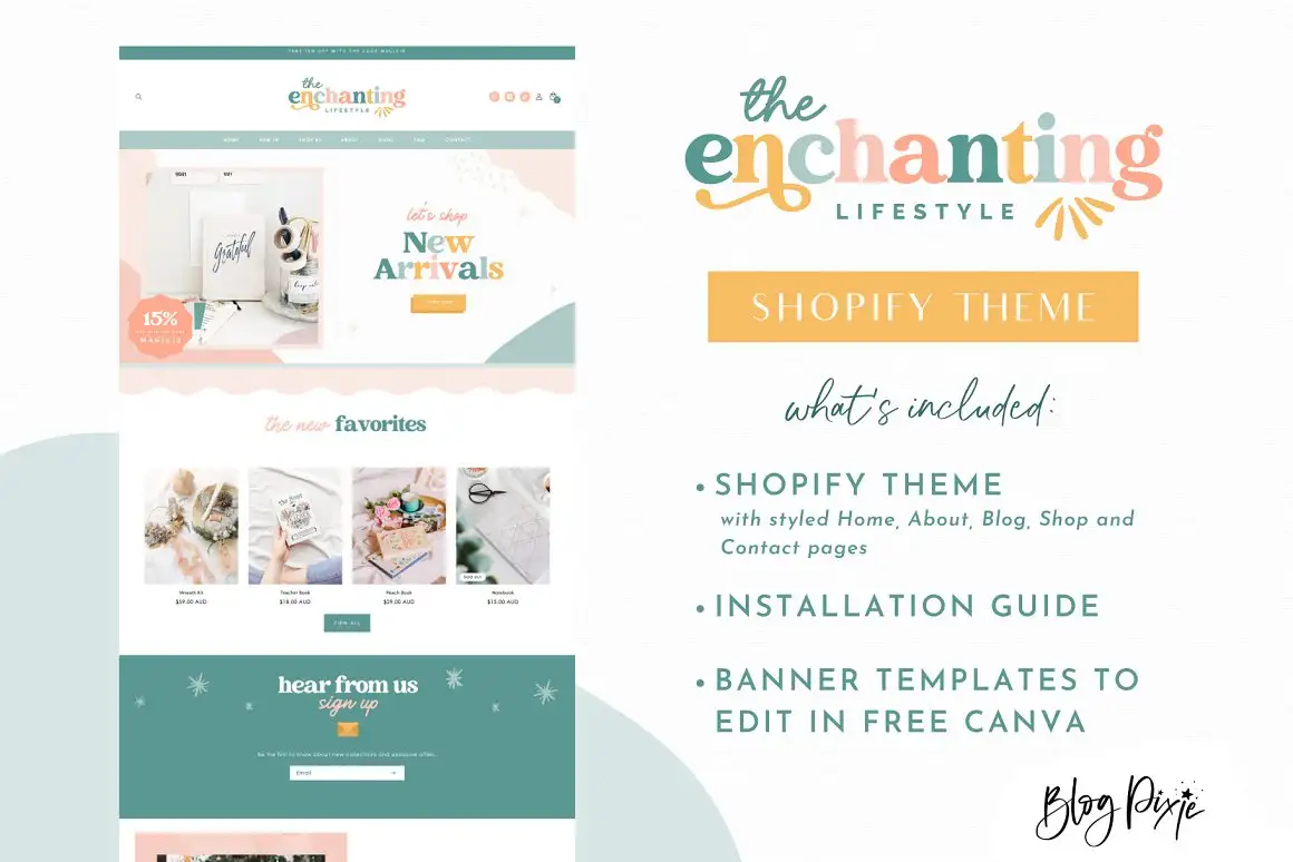 Enchanting Shopify Theme 2