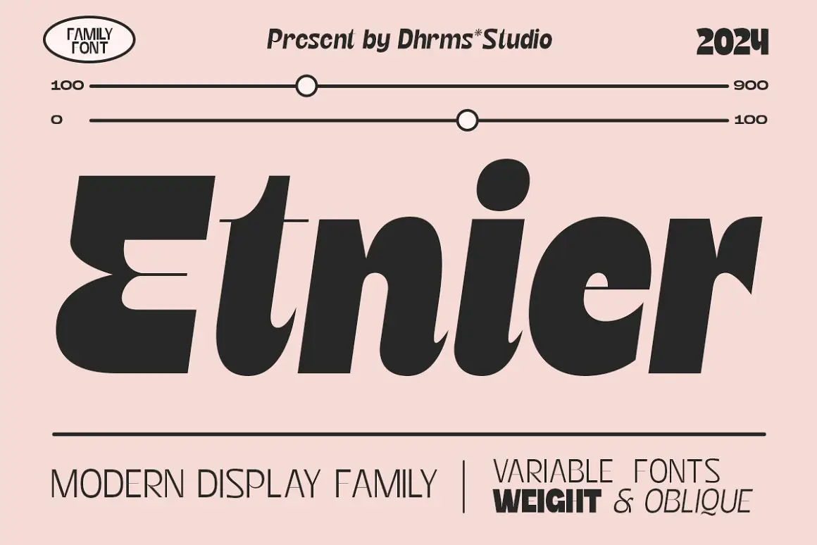 Etnier - Modern Display Family