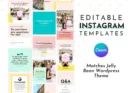 Instagram Template Colorful Canva