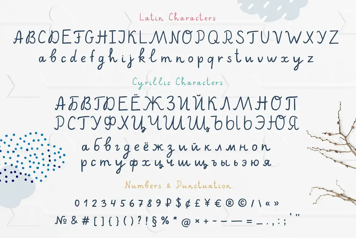 Maybug Latin & Cyrillic Scandi Fonts 5
