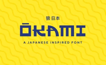 OKAMI Display Font