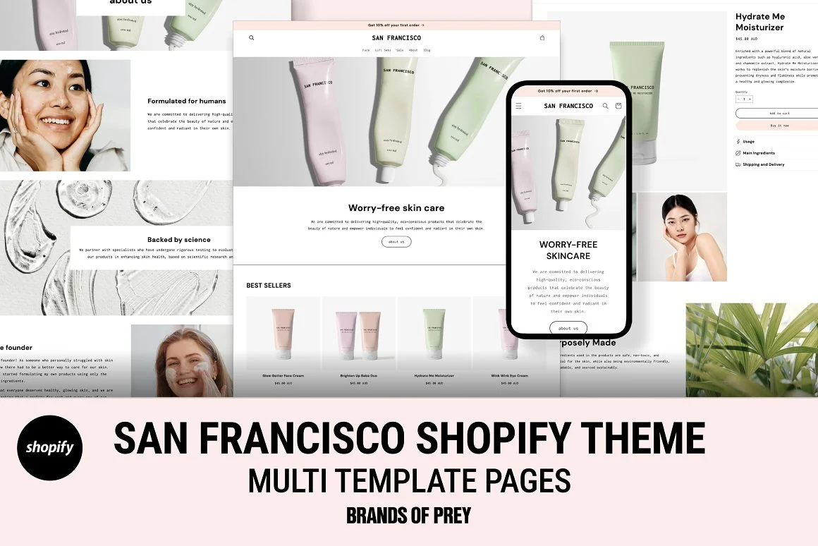 San Francisco - Beauty Shopify Theme