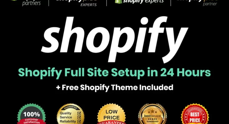 Shopify Full Site Setup in 24 Hours