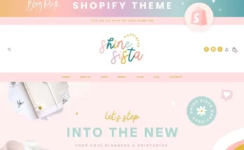 Shopify Theme Pastel Rainbow