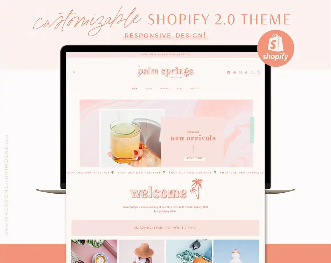 Bright Boho Shopify Theme