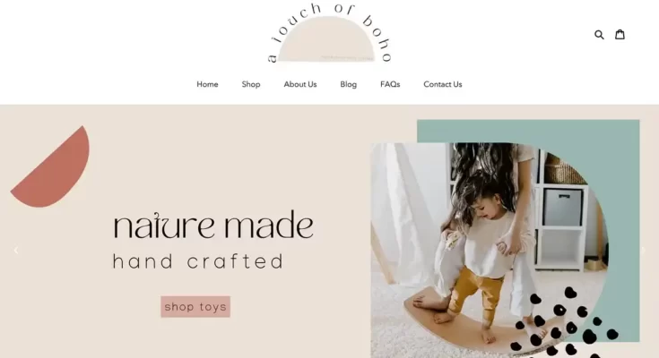 Easy Shopify Theme Touch of Boho