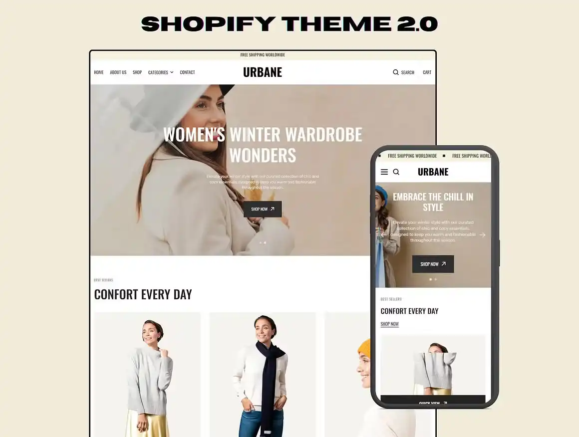 Fashion Shopify Theme Minimal Shop