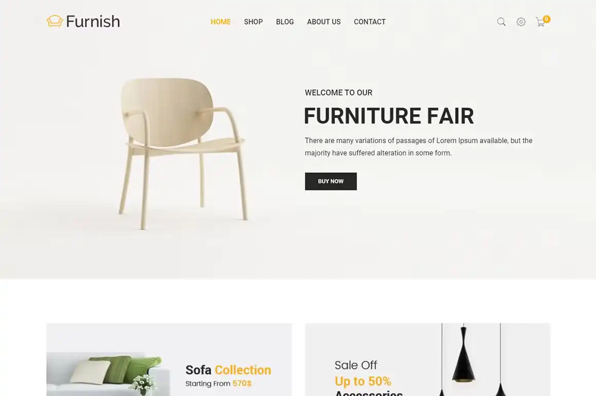 Furniture Shopify Theme Furnish