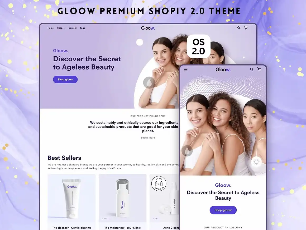 Gloow Minimal Shopify Theme