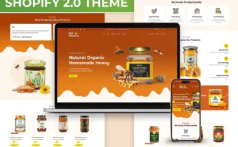 Honey & Sweet Food Shopify Theme