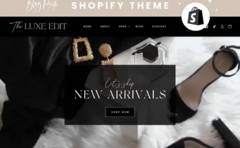 Shopify Theme - The Luxe Edit