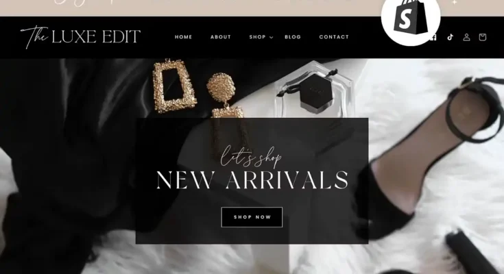 Shopify Theme - The Luxe Edit