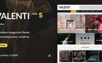 Valenti WordPress News Theme Review & Insights