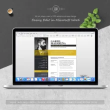 Word Resume CV Template