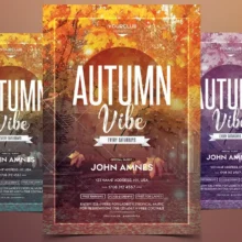 Autumn Vibe Festival Flyer