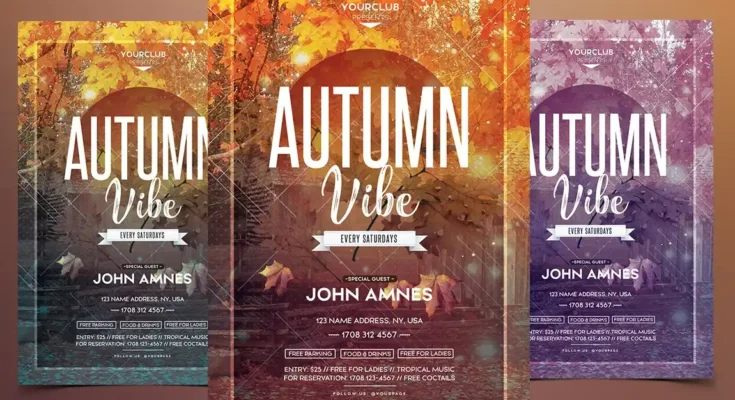 Autumn Vibe Festival Flyer