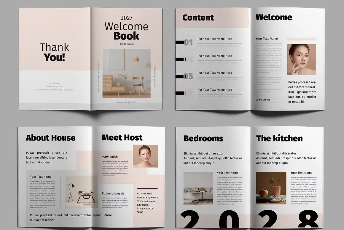 Book Layout Brochure Design 3
