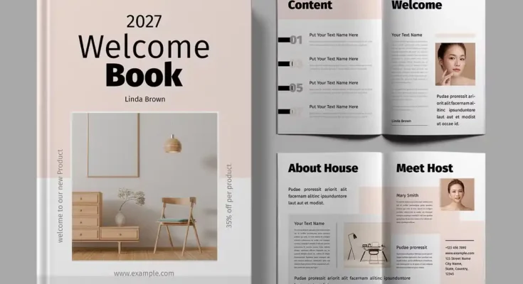 Book Layout Brochure Design