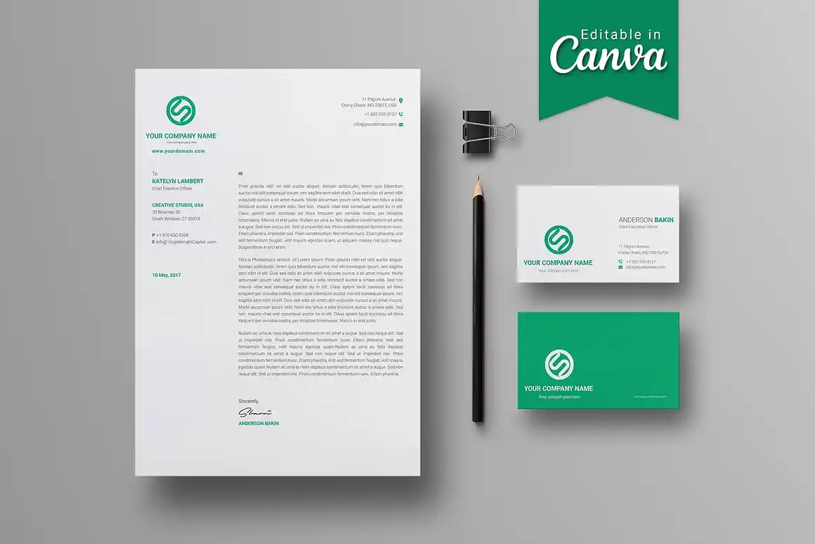 Business Identity Pack Canva 2