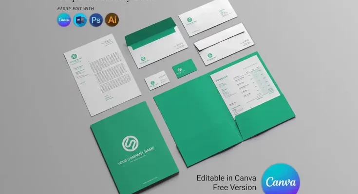 Business Identity Pack Canva