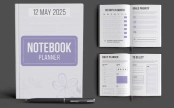 Creative Notebook Planner Template