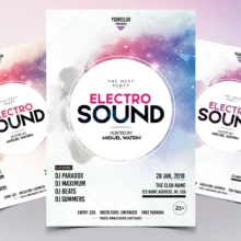 Electro Sound Party Flyer