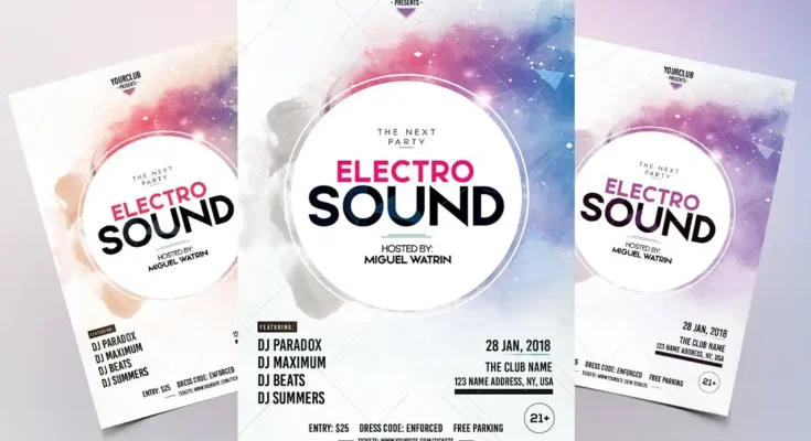 Electro Sound Party Flyer
