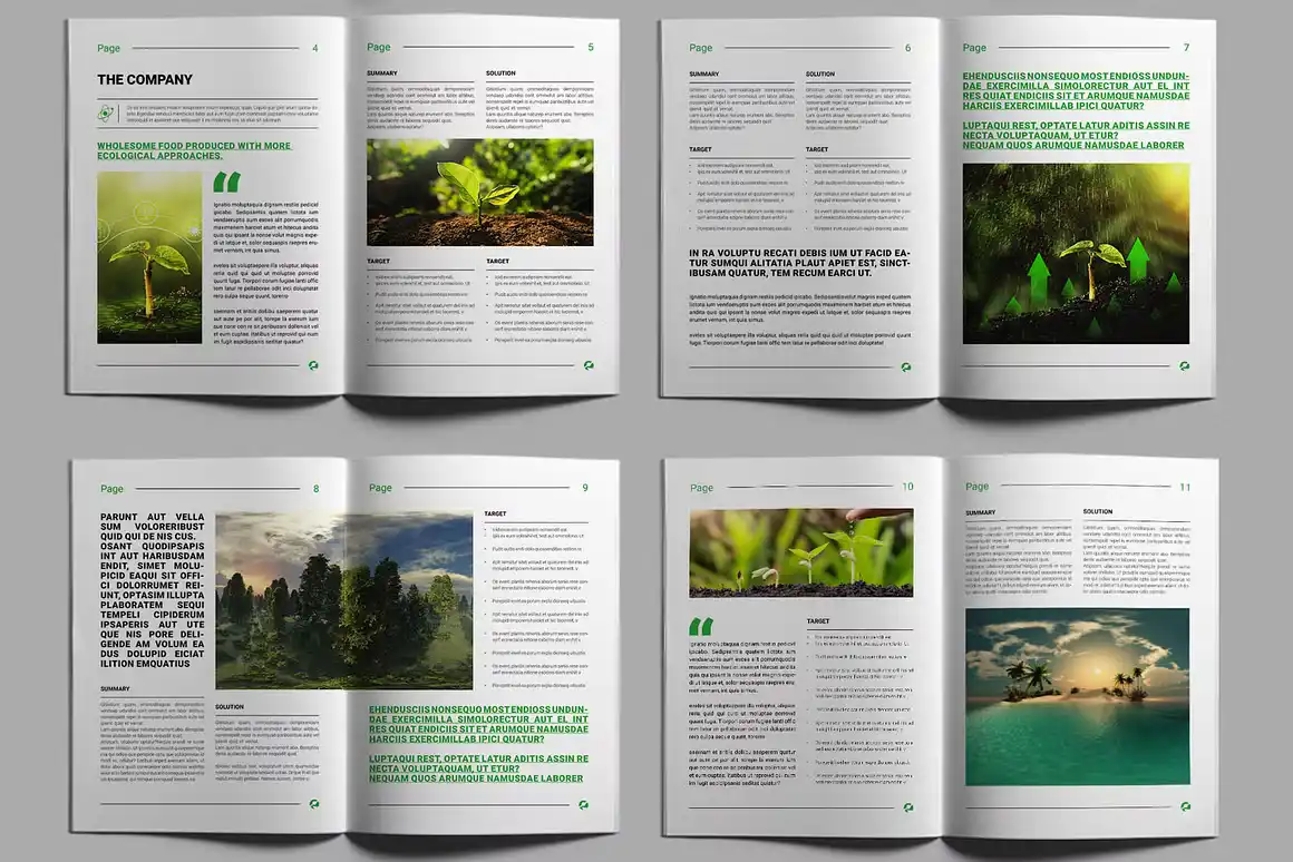 Environment ECO Brochure Template 3
