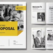 Marketing Proposal Design Template