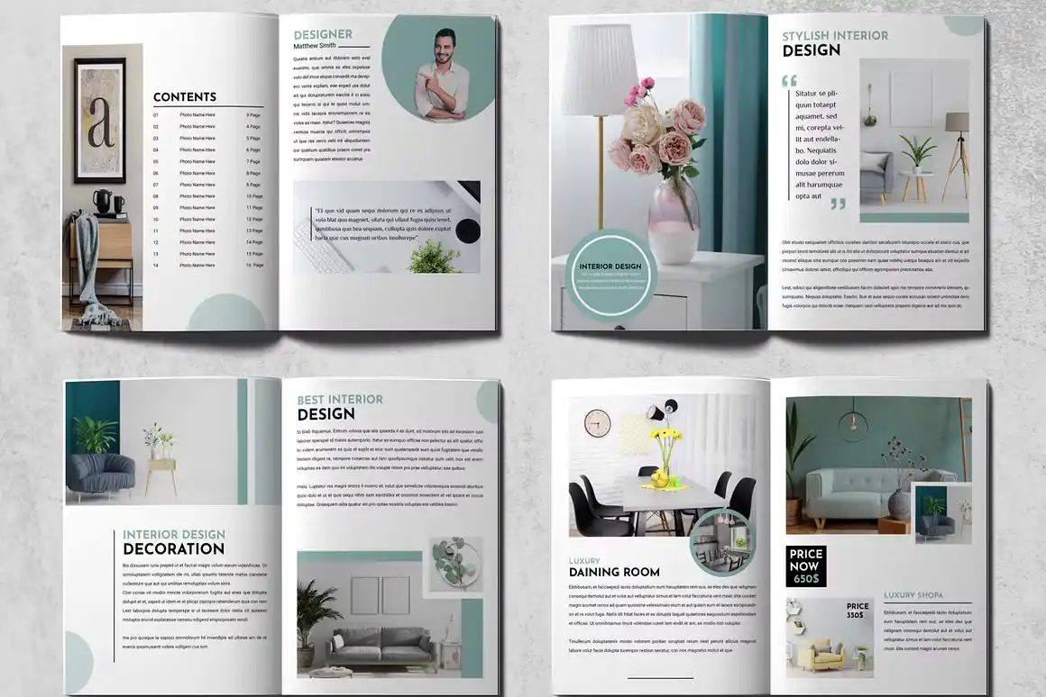 Modern Interior Brochure Design 2