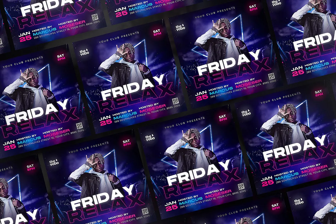 Party Flyer PSD 2
