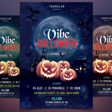 Vibe Halloween Flyer Template