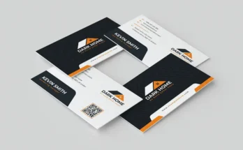 Business Card Mockup PSD