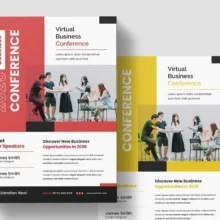 Business Conference Flyer PSD