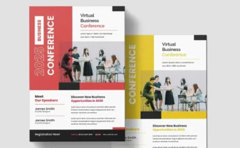 Business Conference Flyer PSD
