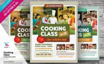 Cooking Class Flyer Design