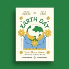 Earth Day Event Flyer