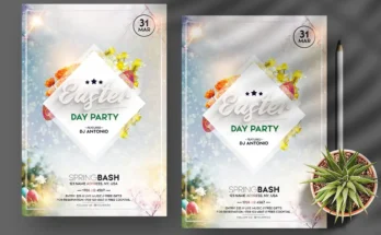 Easter Day Flyer PSD