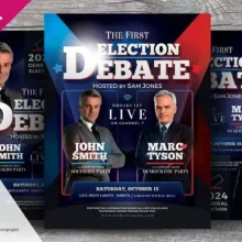 Election Flyer PSD Free Download Election Flyer PSD