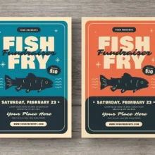 Fish Fry Fundraiser Flyer