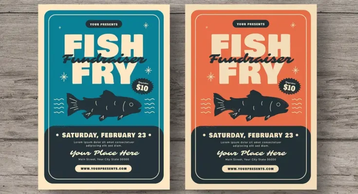 Fish Fry Fundraiser Flyer