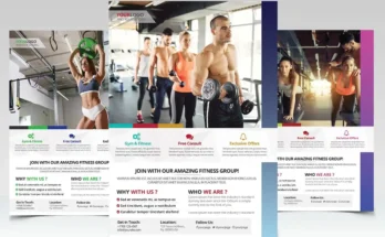 Fitness Gym 3 Flyers
